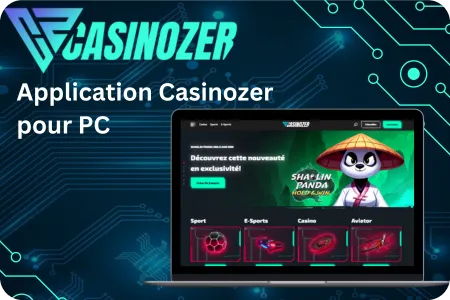 Casinozer - Application Casinozer pour PC